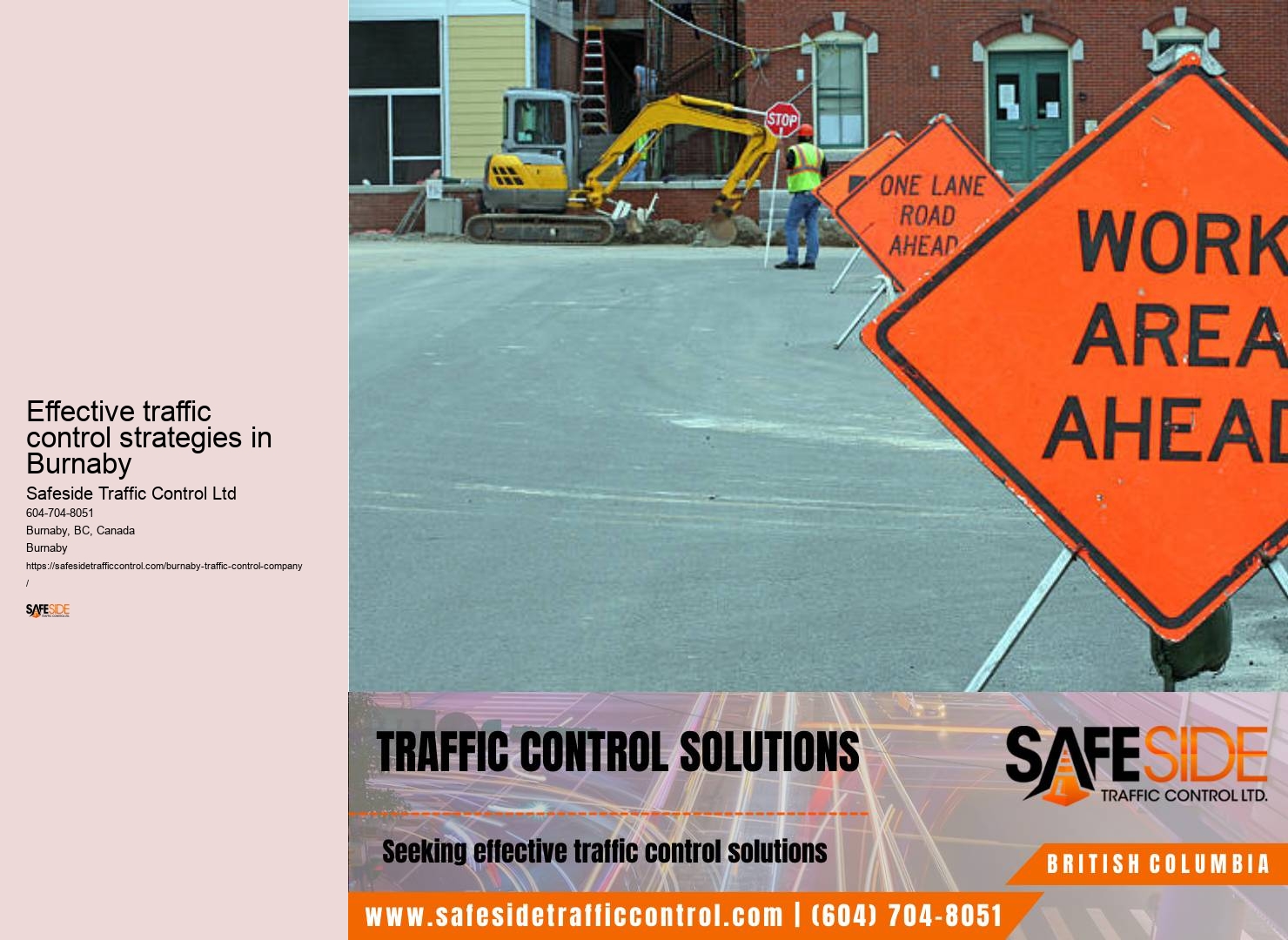 Innovative IoT-based traffic control solutions Burnaby