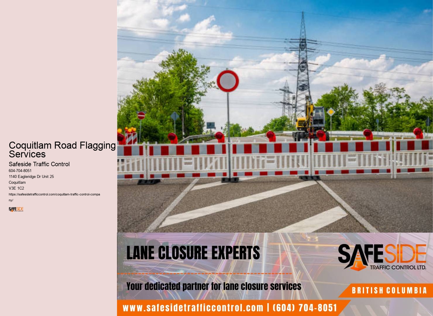 Event Traffic Control Coquitlam Road Flagging Services