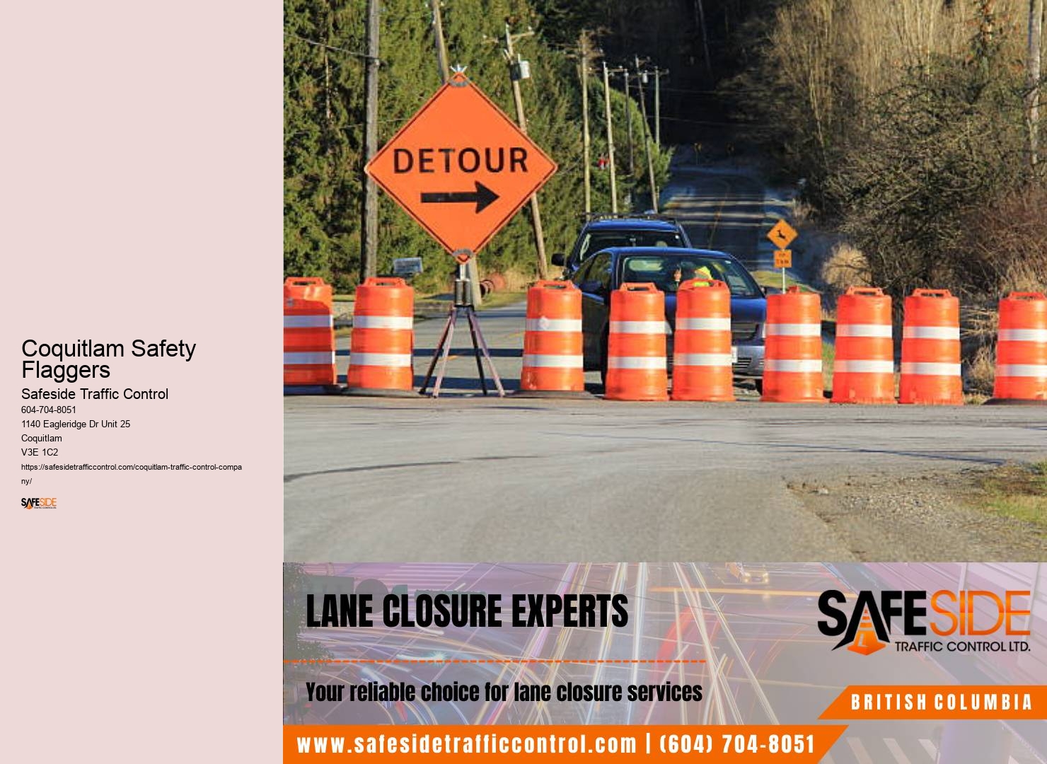 Traffic Safety Planning Coquitlam Safety Flaggers