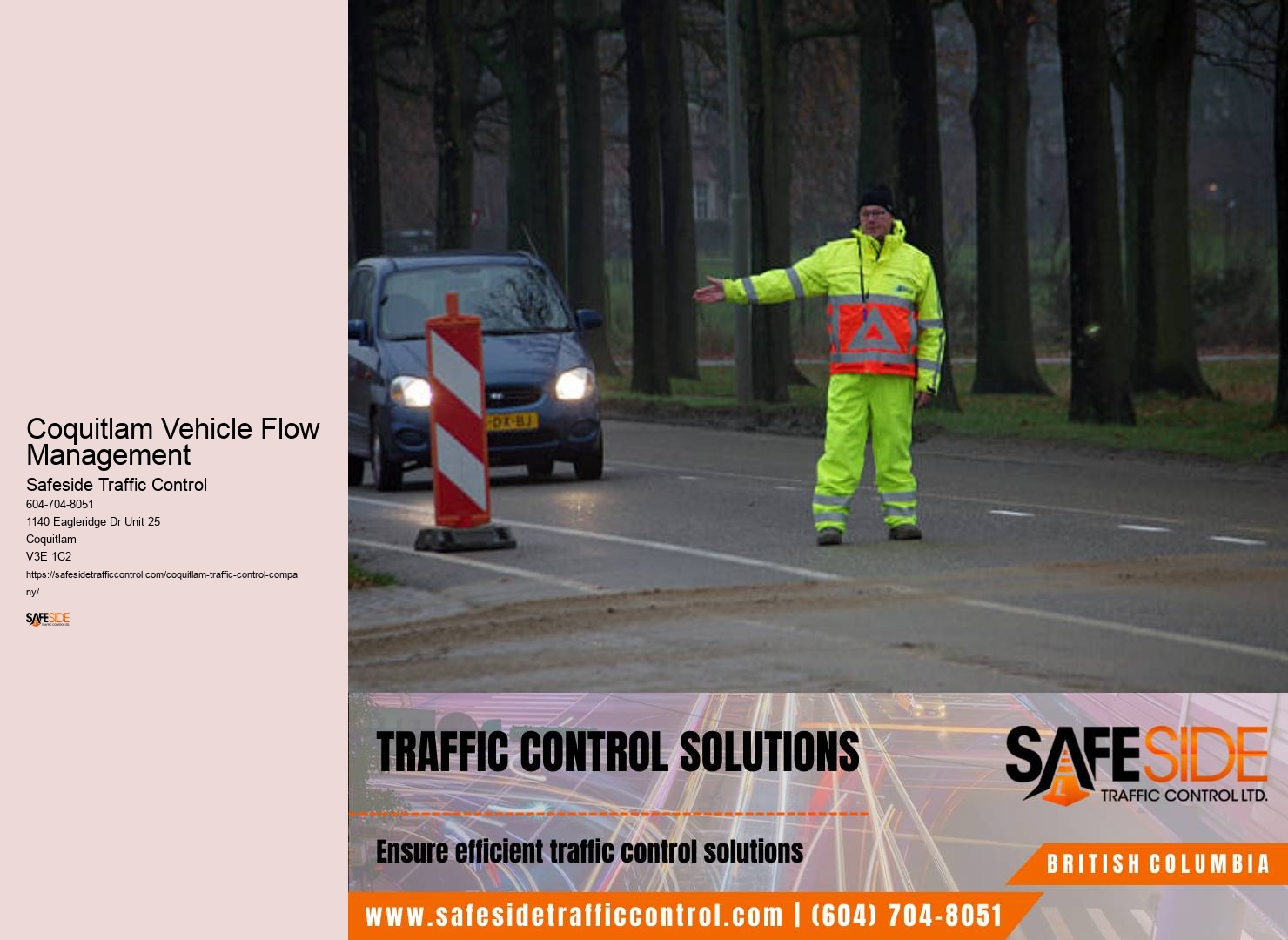 Traffic Management Companies Coquitlam Vehicle Flow Management