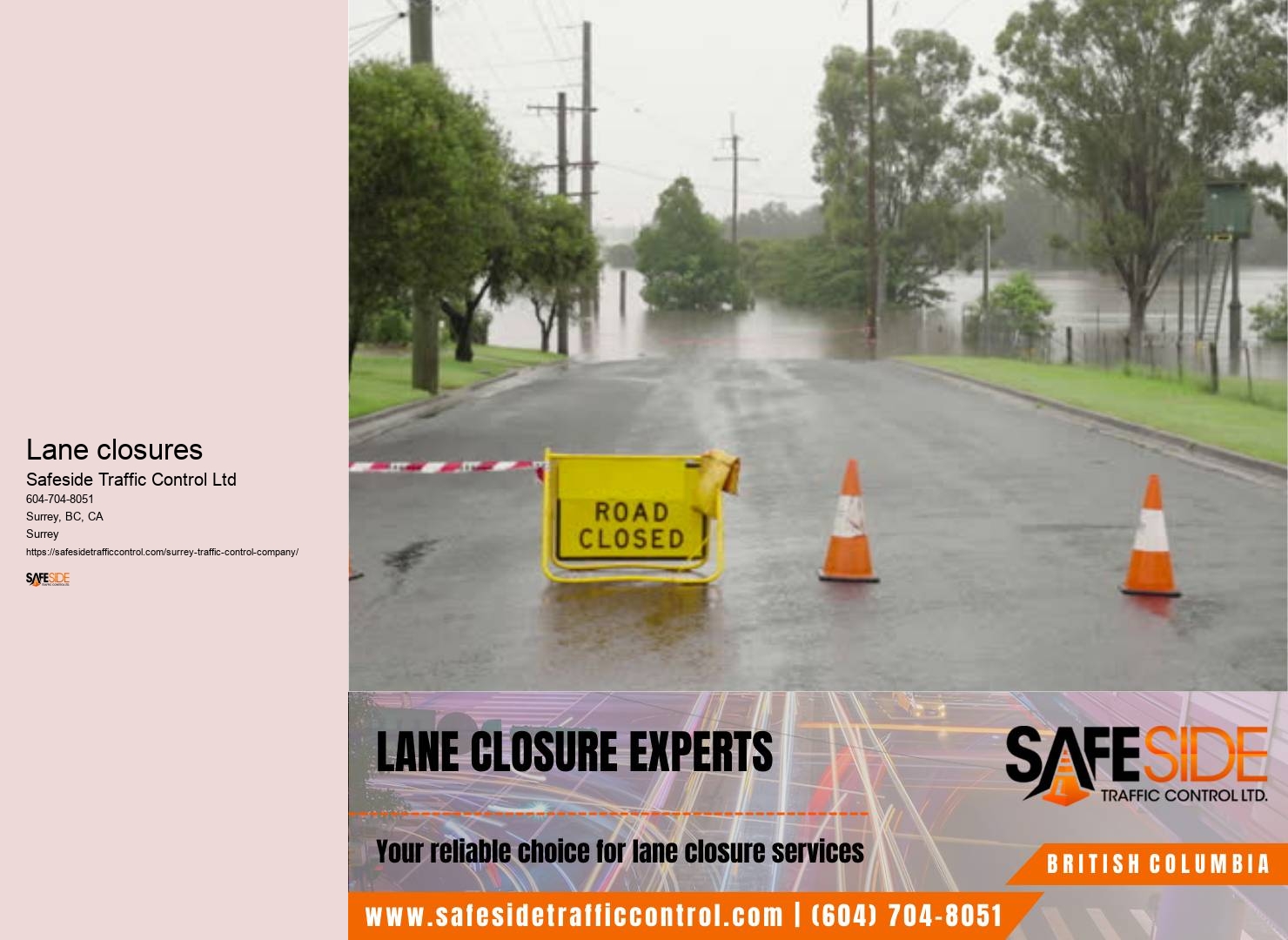 Traffic control system deployment Surrey