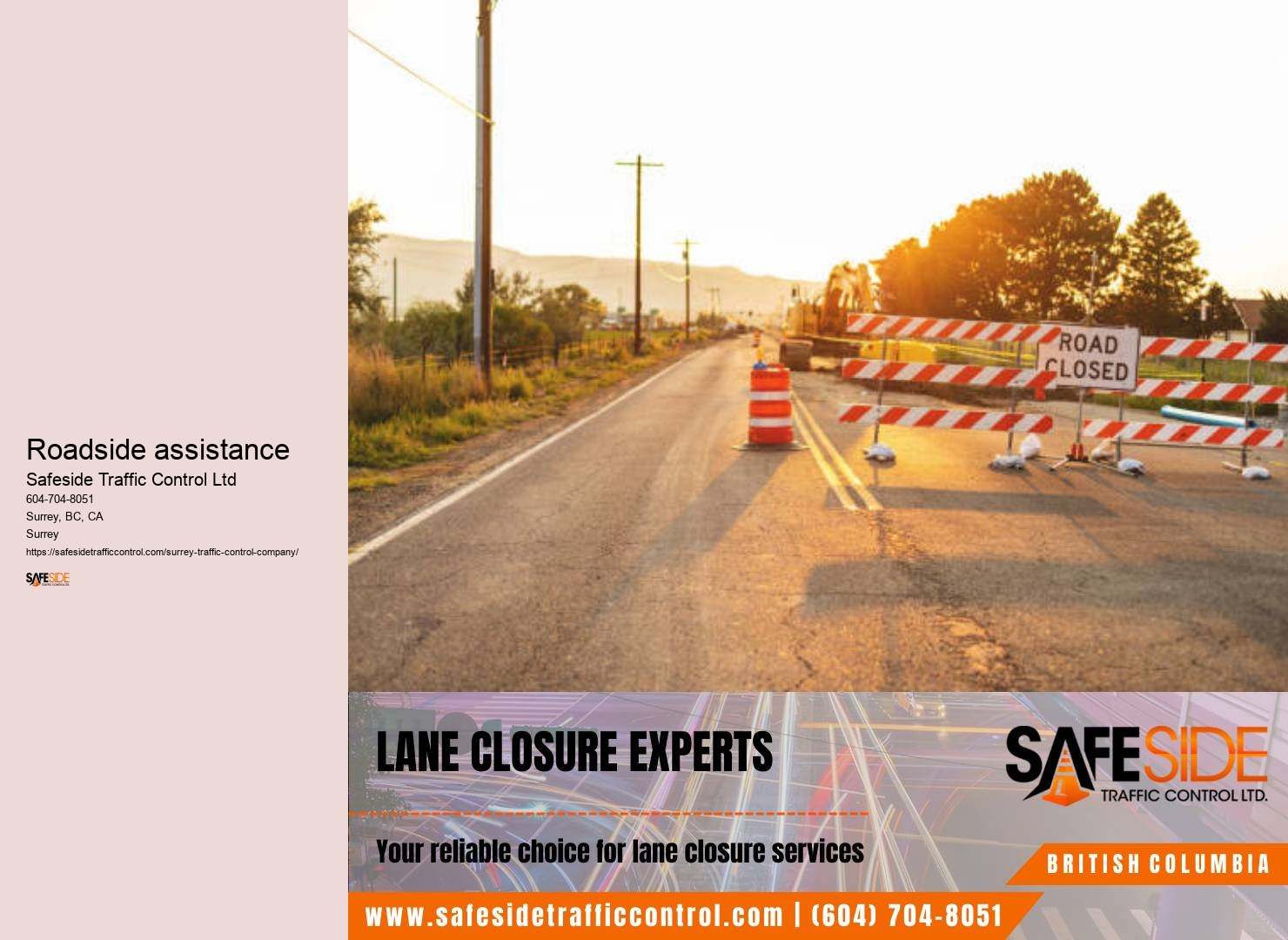 Roadside assistance coordination Surrey