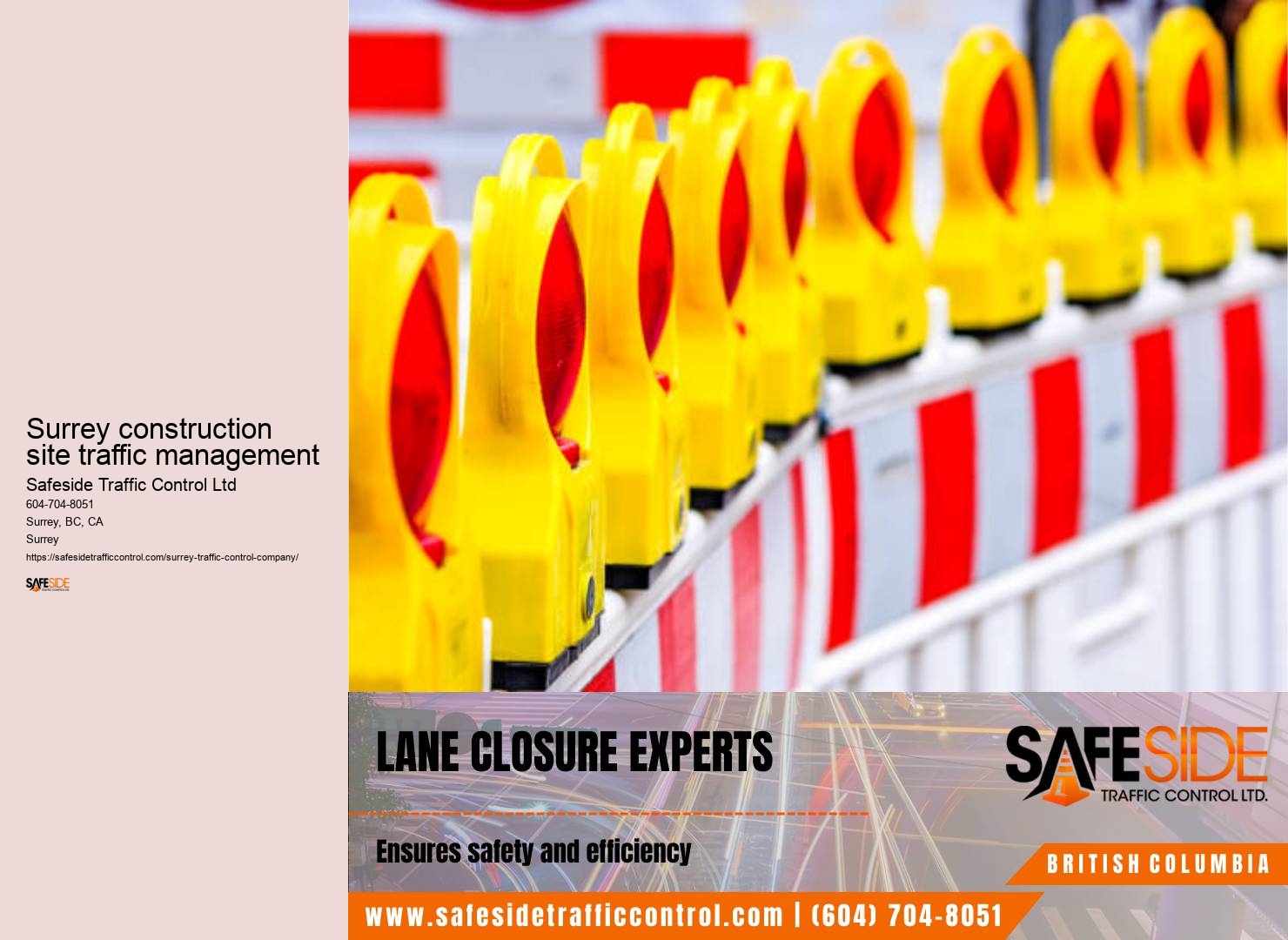 Surrey traffic control strategy development