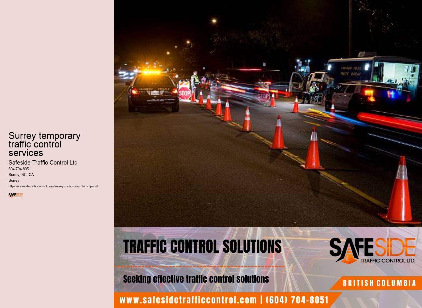 Traffic control system security Surrey