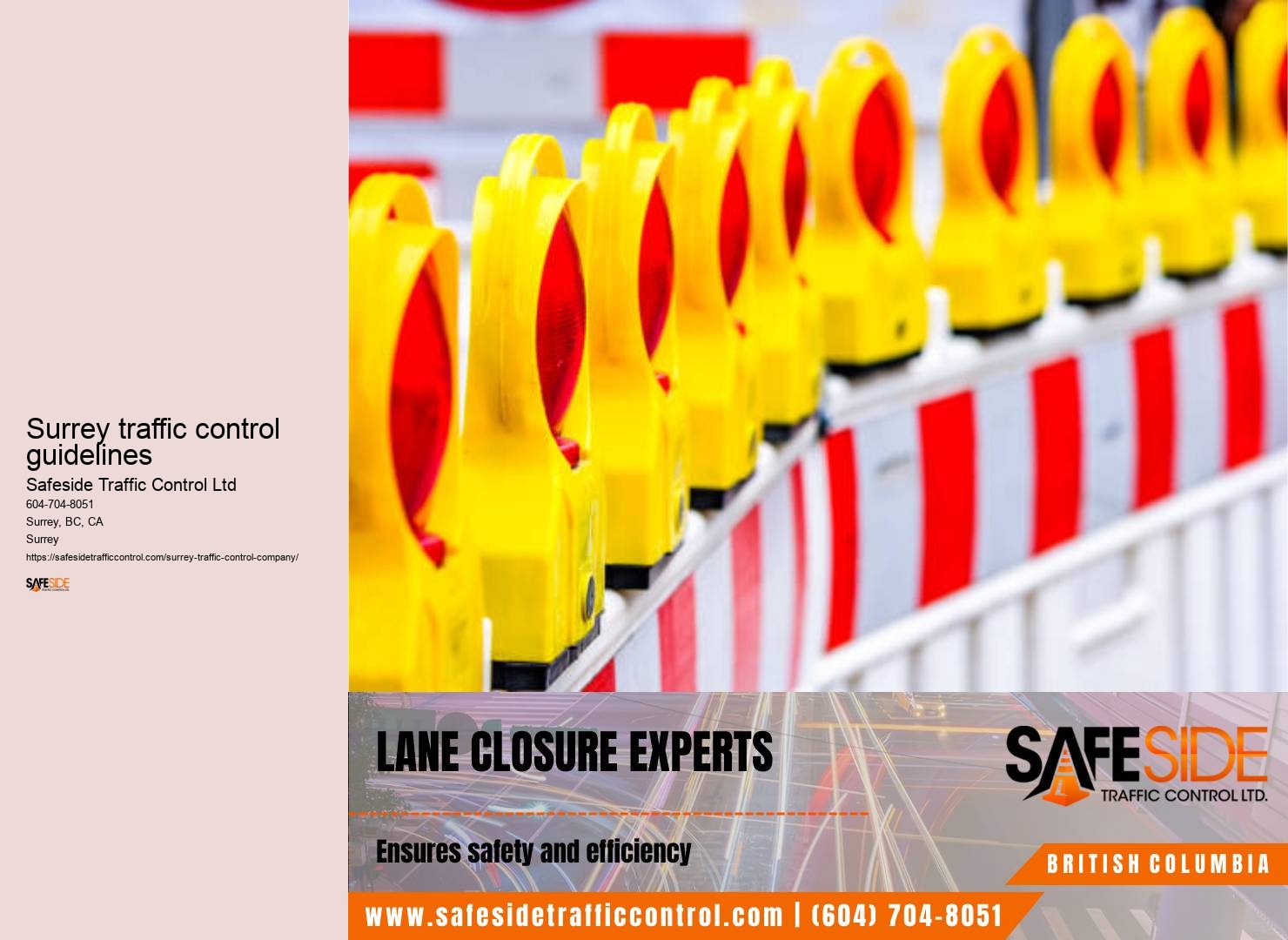 Surrey traffic control algorithm optimization