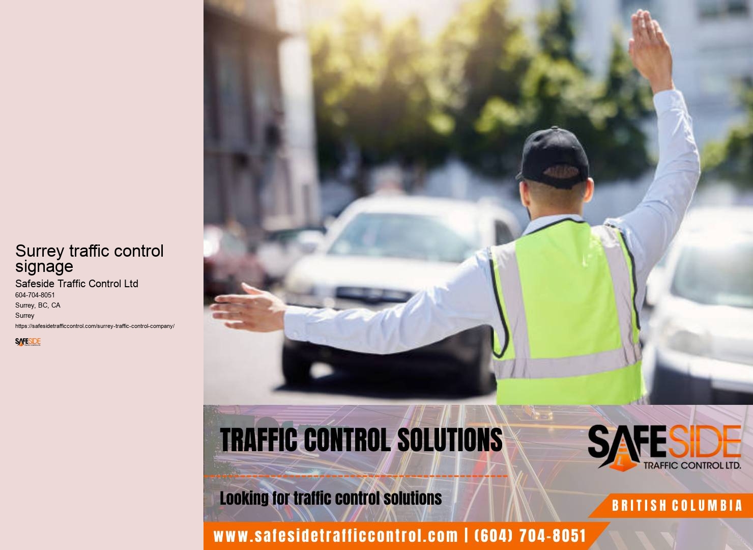 Surrey traffic management planning
