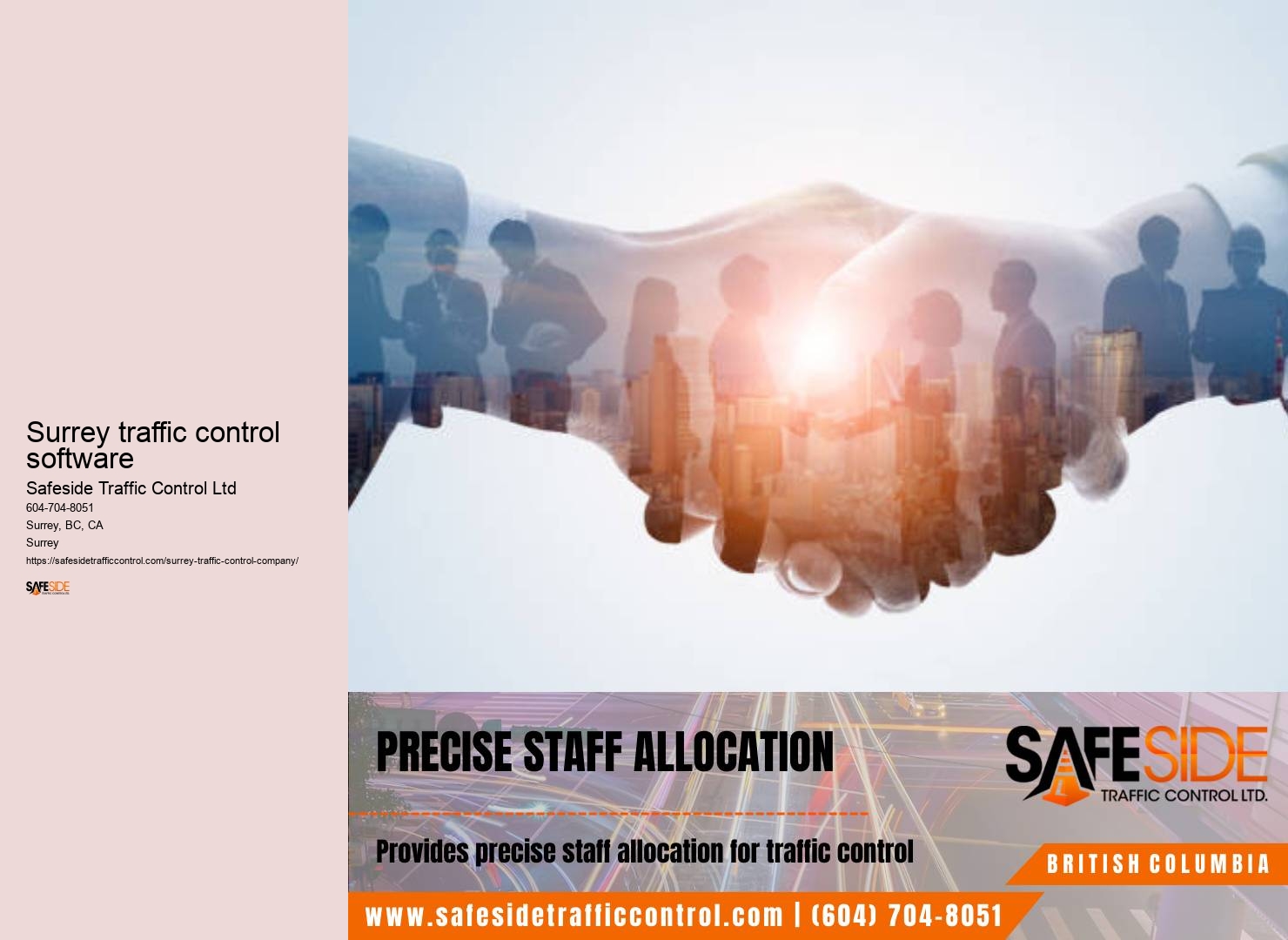Surrey traffic control optimization services