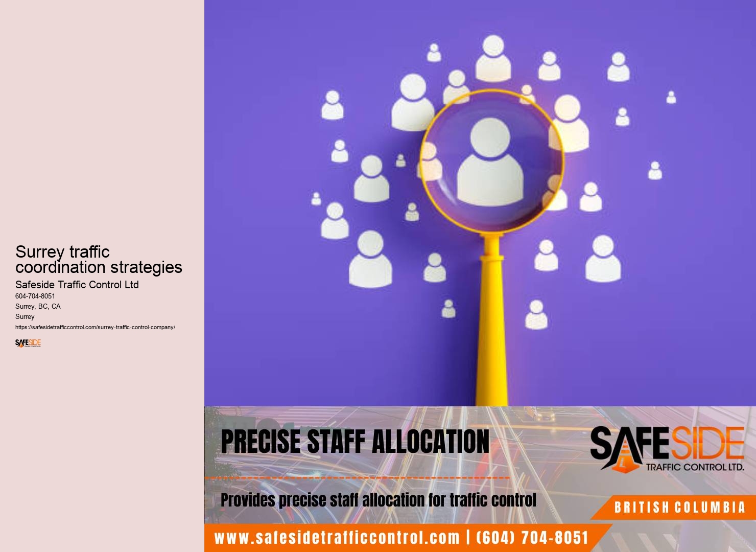 Traffic control services Surrey