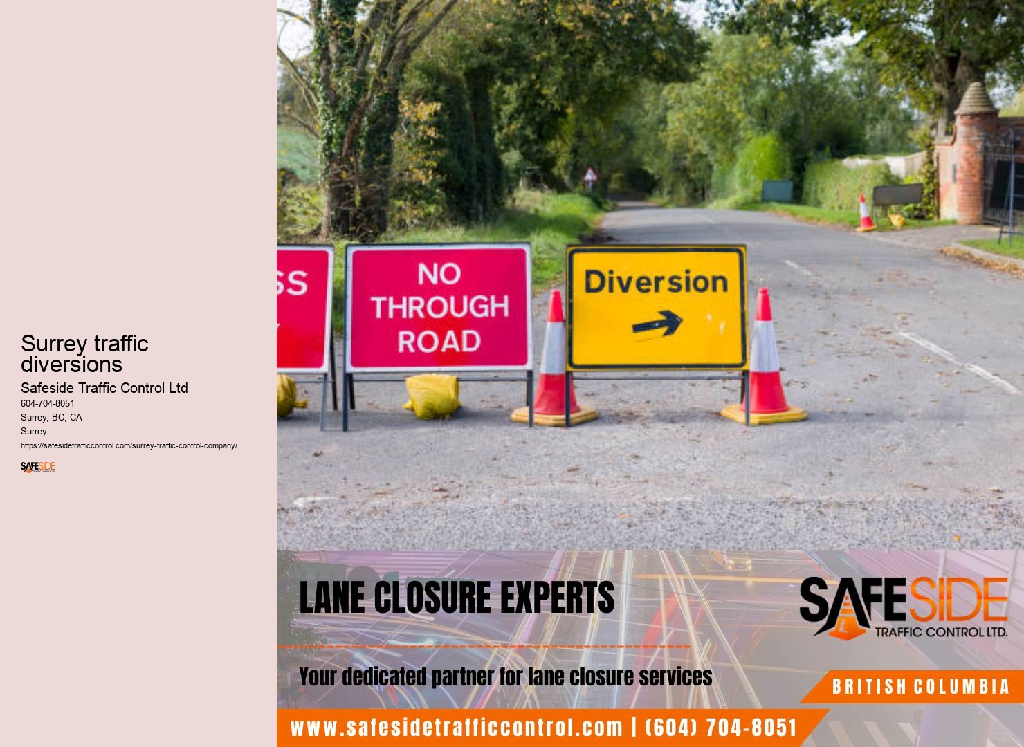 Traffic control system testing Surrey