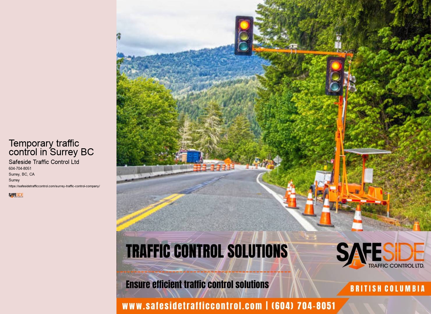 Traffic control algorithm performance Surrey