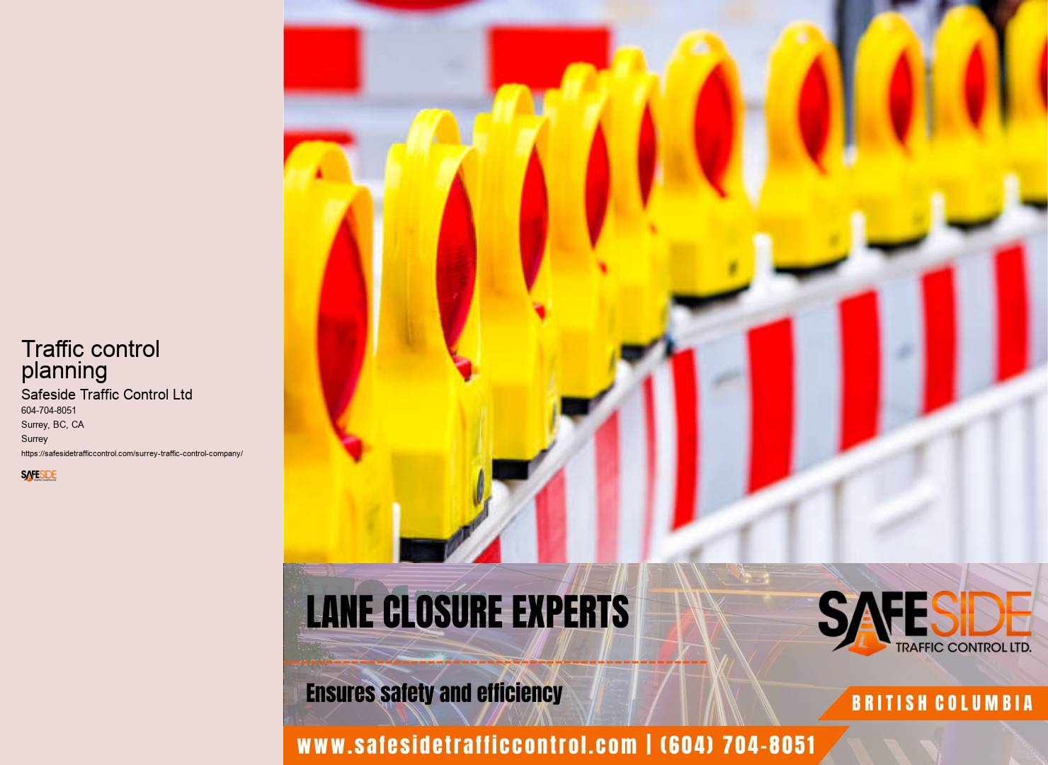 Surrey traffic control analytics