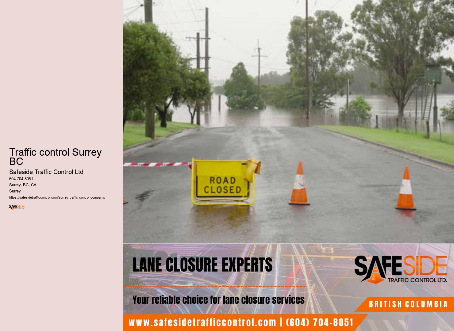Traffic control system validation Surrey