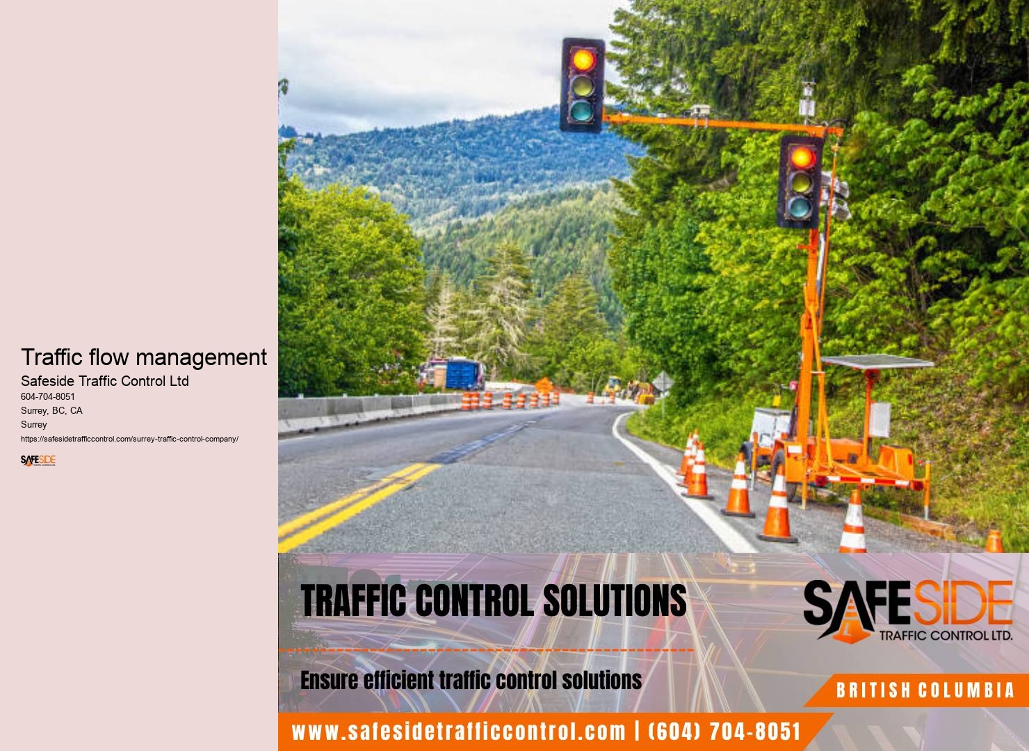 Traffic control algorithm customization Surrey