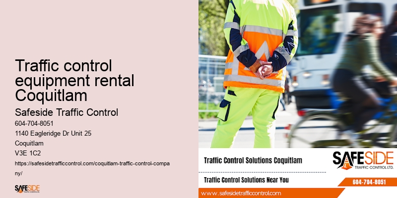 Traffic control equipment rental Coquitlam