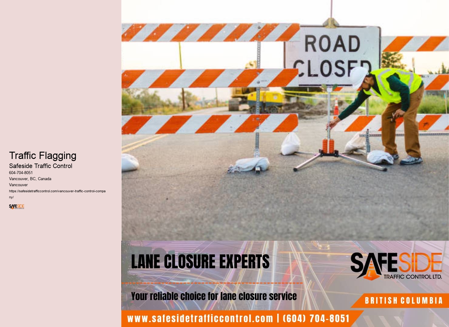 Specialized Traffic Control Training Workshops in Vancouver