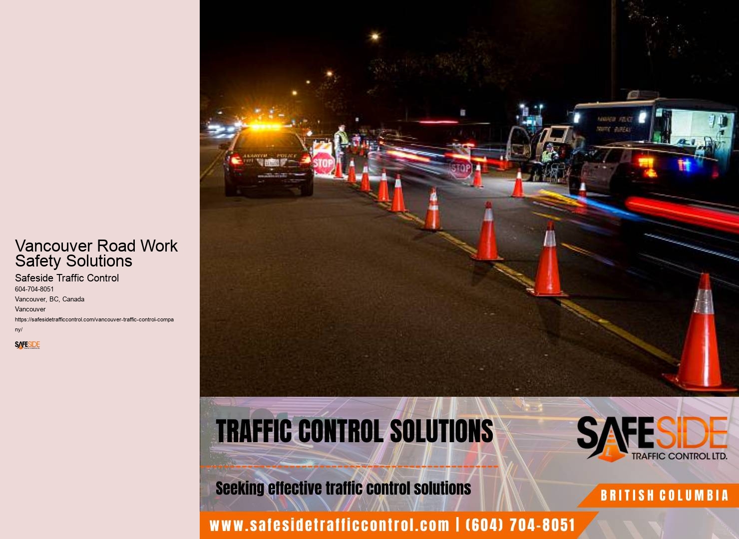 Efficient Traffic Flow Management Strategies Vancouver