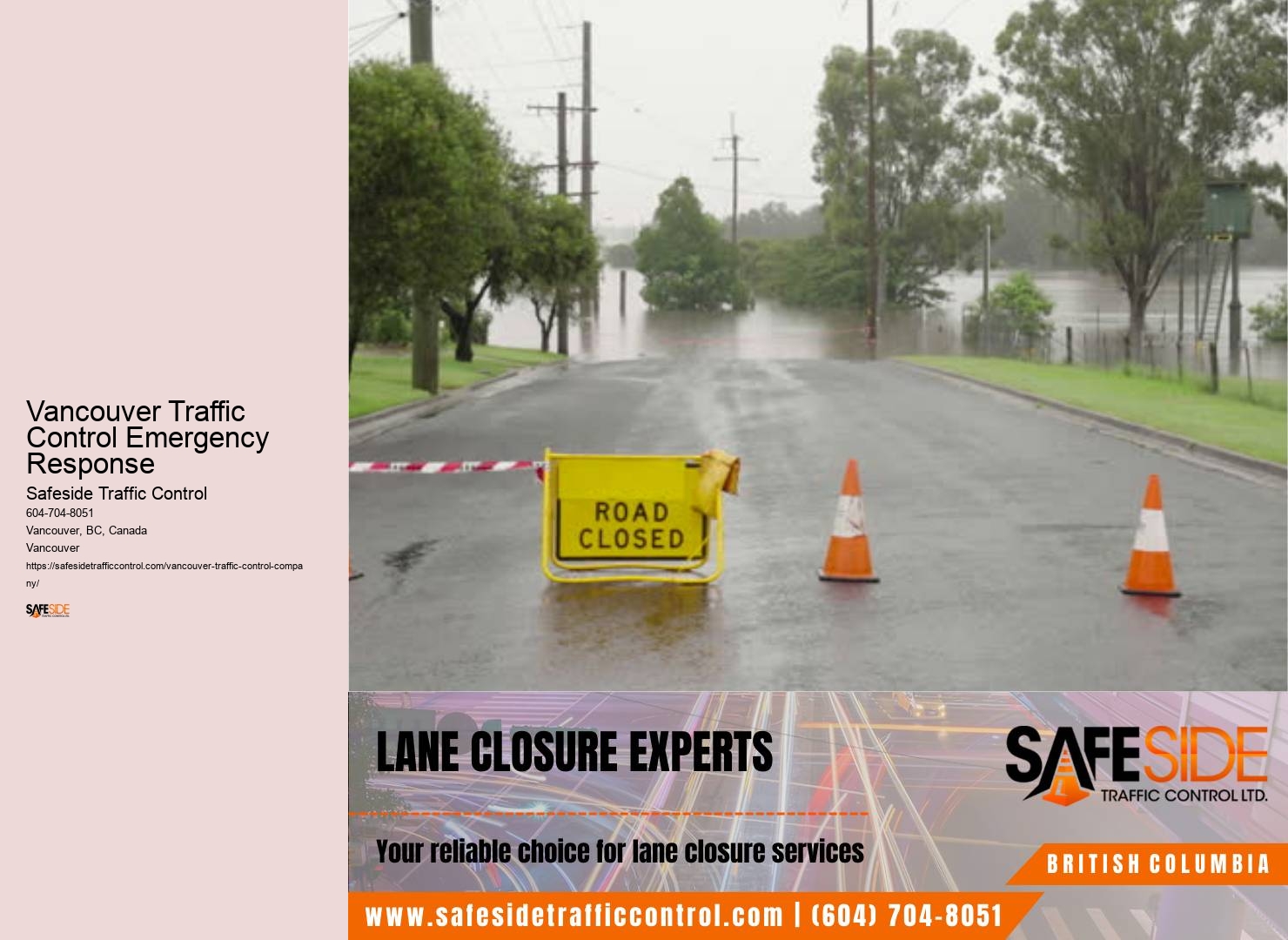 Premier Roadside Barrier Installation Services Vancouver